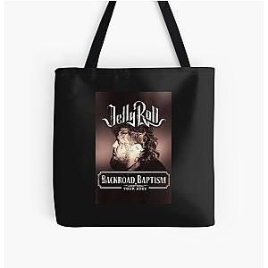 Backroad Baptism Tour, Jelly Roll Tour, Jelly Roll All Over Print Tote Bag