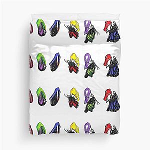 Hatching Jellybean Butterflies Duvet Cover