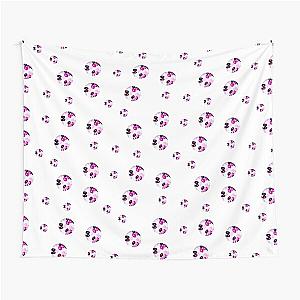 Pink Jellybean Dots Sticker Pack Tapestry