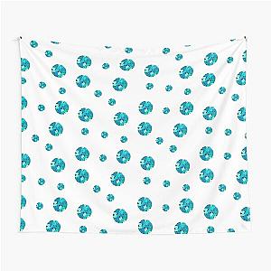 Blue Jellybean Dots Sticker Pack Tapestry