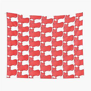 Strawberry jellybean cat Tapestry