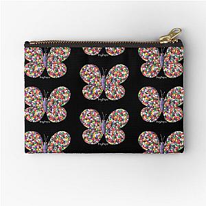 Jellybean Butterfly Zipper Pouch