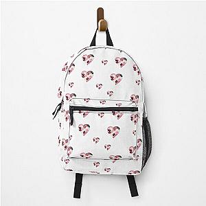 Vintage Pink Jellybean Hearts Sticker Pack Backpack