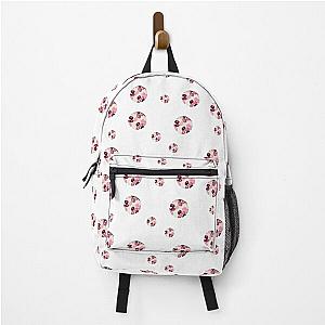 Vintage Pink Jellybean Dots Sticker Pack Backpack