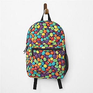 Abstract Colorful Jellybean Pattern Backpack