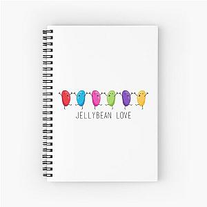 JellyBean Love Spiral Notebook