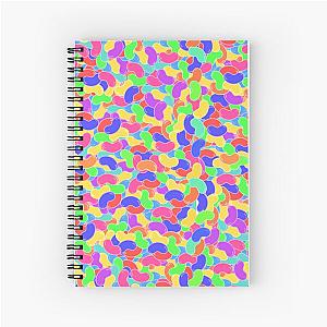 Cute Colorful Epic Jellybeans Candy Fun Design  Spiral Notebook