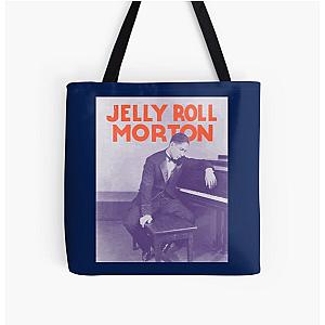 Jelly Roll Morton Art     All Over Print Tote Bag RB2707