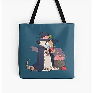 Blue Tongued Skink - Jelly Roll   All Over Print Tote Bag RB2707