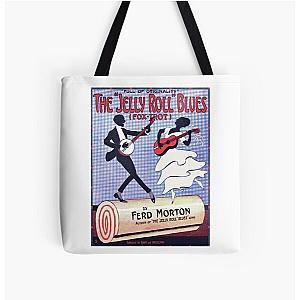 Jelly Roll Blues All Over Print Tote Bag RB2707