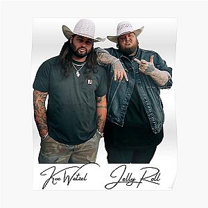 Koe Wetzel Jelly Roll   Poster RB2707