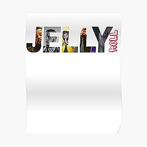 Jelly Roll classic t shirt | Jelly Roll sticker Poster RB2707