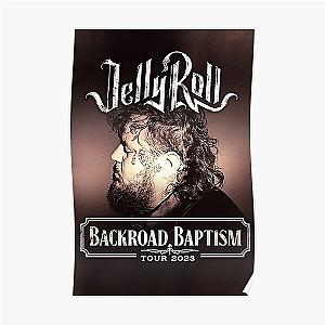 Backroad Baptism Tour, Jelly Roll Tour, Jelly Roll Poster RB2707