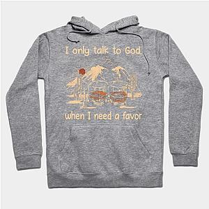 Jelly Roll Hoodies - I only talk to God, when I need a favor Glasses Whiskey Mountains Hoodie TP2509