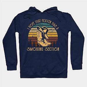 Jelly Roll Hoodies - I Hope That Heaven Has A Smoking Section Boot Western Hoodie TP2509