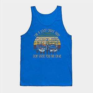 Jelly Roll Tank Tops - I'm A Lost Cause Baby, Don't Waste Your Time On Me Boot Deserts Cowboy And Hats Tank Top TP2509