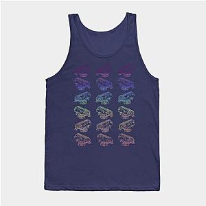 Jelly Roll Tank Tops - Rainbow Roll Tank Top TP2509