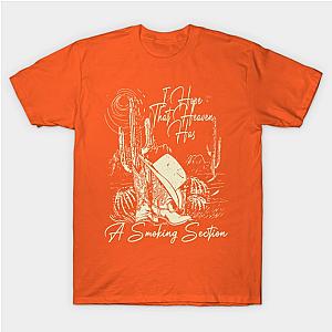 Jelly Roll T-Shirts - I Hope That Heaven Has A Smoking Section Deserts Boot T-Shirt TP2509