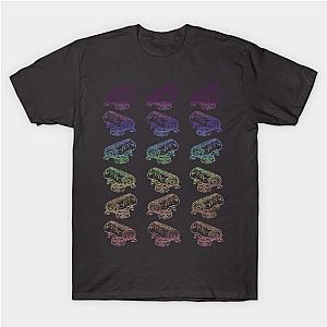 Jelly Roll T-Shirts - Rainbow Roll T-Shirt TP2509