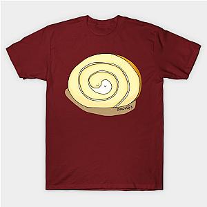 Jelly Roll T-Shirts - Creamy Rolling Swiss Roll T-Shirt TP2509