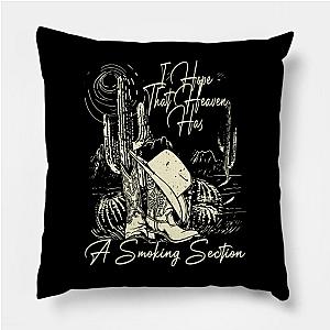 Jelly Roll Pillows - I Hope That Heaven Has A Smoking Section Deserts Boot Poster TP2509