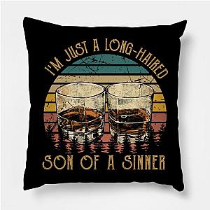 Jelly Roll Pillows - Retro I'm Just A Long Haired Son Of A Sinner Gifts Men Poster TP2509