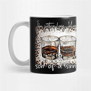 Jelly Roll Mugs - Vintage I'm Just A Long Haired Son Of A Sinner Gift Men Mug TP2509