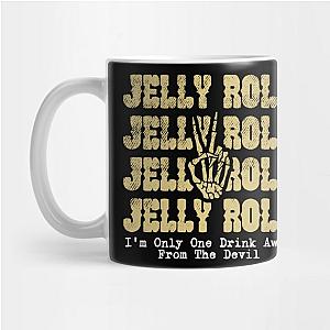 Jelly Roll Mugs - I'm Only One Drink Away From The Devil - Jelly Roll Mug TP2509