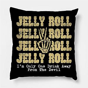 Jelly Roll Pillows - I'm Only One Drink Away From The Devil - Jelly Roll Poster TP2509