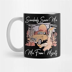 Jelly Roll Mugs - Somebody save me, me from myself Cactus Deserts Truck Mug TP2509