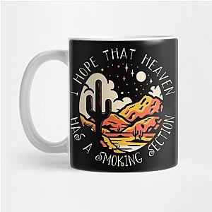 Jelly Roll Mugs - I Hope That Heaven Has A Smoking Section Mountains Cactus Mug TP2509