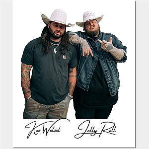 Jelly Roll Posters - Koe Wetzel Jelly Roll Poster TP2509