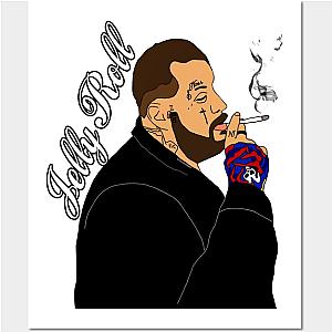 Jelly Roll Posters - Jelly Roll Smoking Poster TP2509