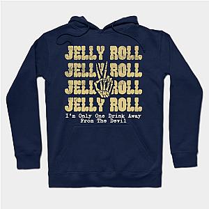 Jelly Roll Hoodies - I'm Only One Drink Away From The Devil - Jelly Roll Hoodie TP2509