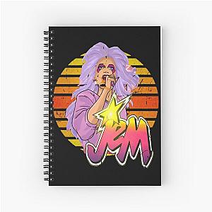 Retro Showtime Synergy Jem Spiral Notebook