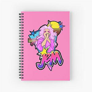 RETRO 80S JEM Spiral Notebook