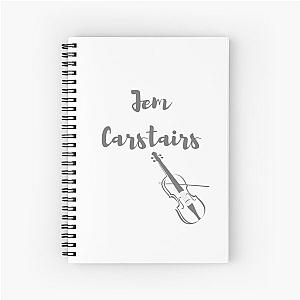 Jem Carstairs aesthetic shadowhunters Spiral Notebook