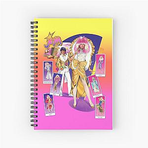 1986 Jem and the Holograms - Glitter N Gold Remaster Spiral Notebook