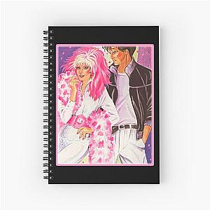 Jem And The Holograms Jem And Rio Sticker Spiral Notebook