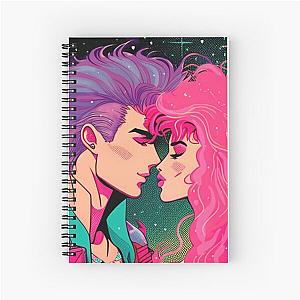 Jem & Rio Kiss Spiral Notebook