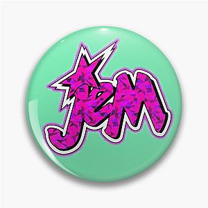 Jem Logo Foil (Mint) Pin