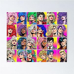 Jem and the Holograms - Characters Poster