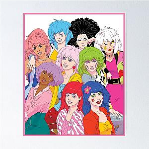 K-Jem Girls and Pizzazz Girls Poster