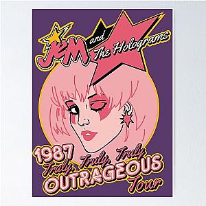 Jem and The Holograms Tour Poster