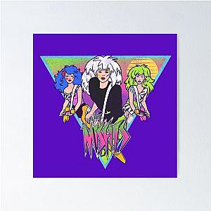 80s Jem -  Roxy - Stormer - Pizzazz Poster