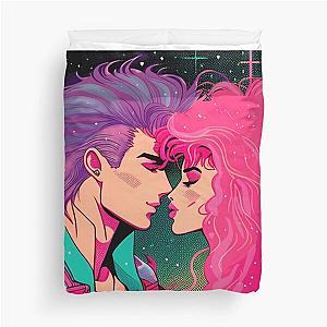 Jem & Rio Kiss Duvet Cover