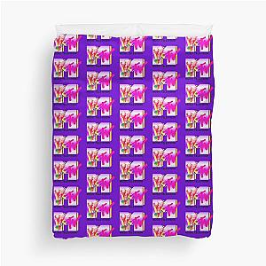 JEM TV (PURPLE) Duvet Cover