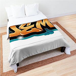 Jem name graffiti style Comforter