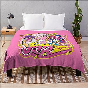 80S Jem and the Holograms HIGH QUALITY Throw Blanket