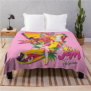 Jem and the Holograms Throw Blanket